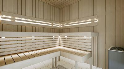 SAUNA OPTIMAL, ASPEN – COMPLETE CONSTRUCTION KIT